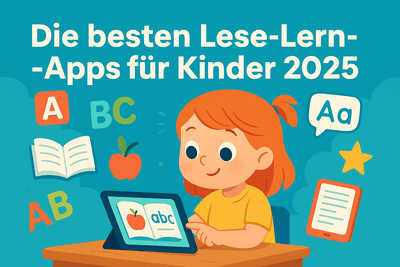 Die besten Lese-Lern-Apps für Kinder 2025 – Spielerisch vom ABC zum ersten Buch